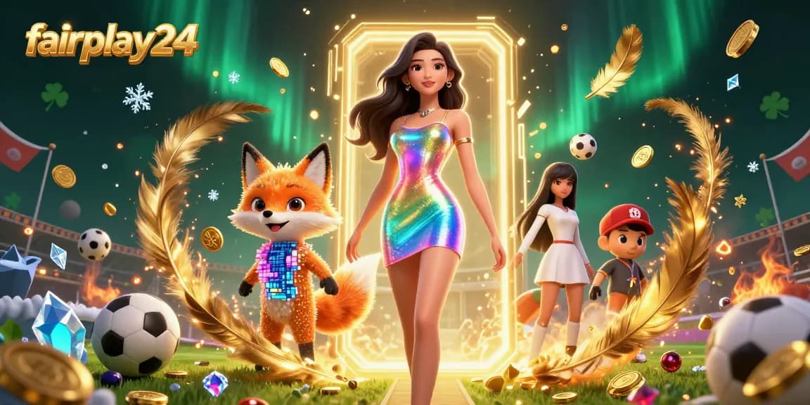Experience the thrill of fairplay24 sports betting with vibrant characters and dynamic elements.