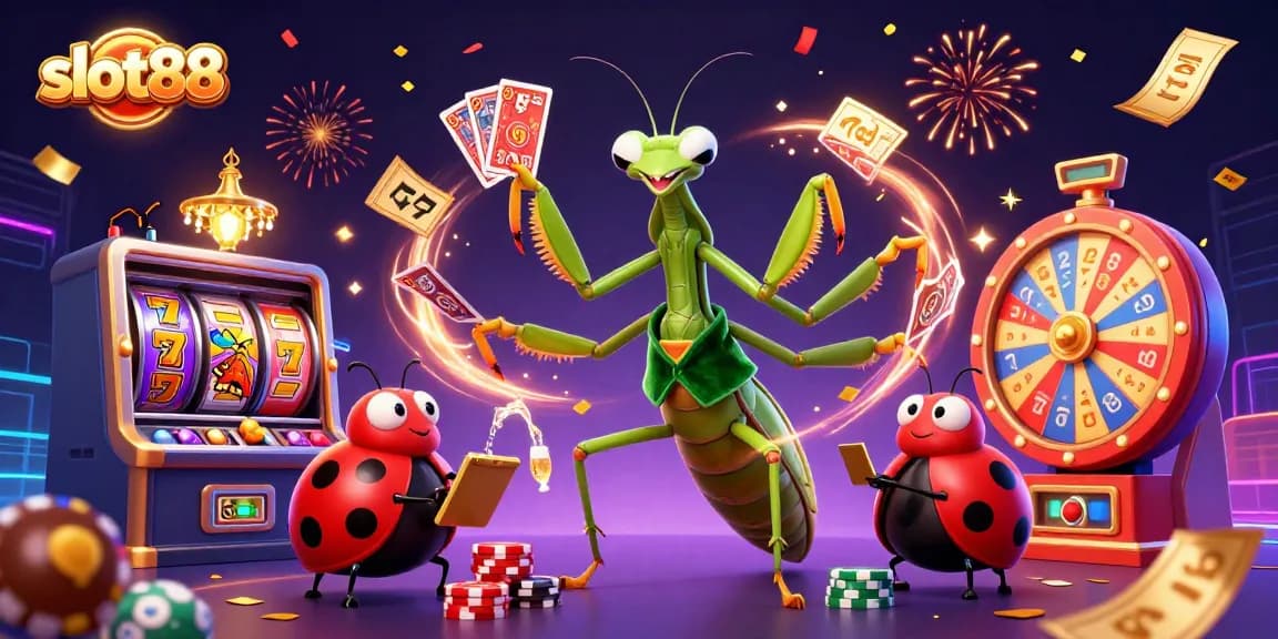 Slot88 menghadirkan suasana kasino dengan makhluk 3D dan elemen perjudian yang bersemangat.