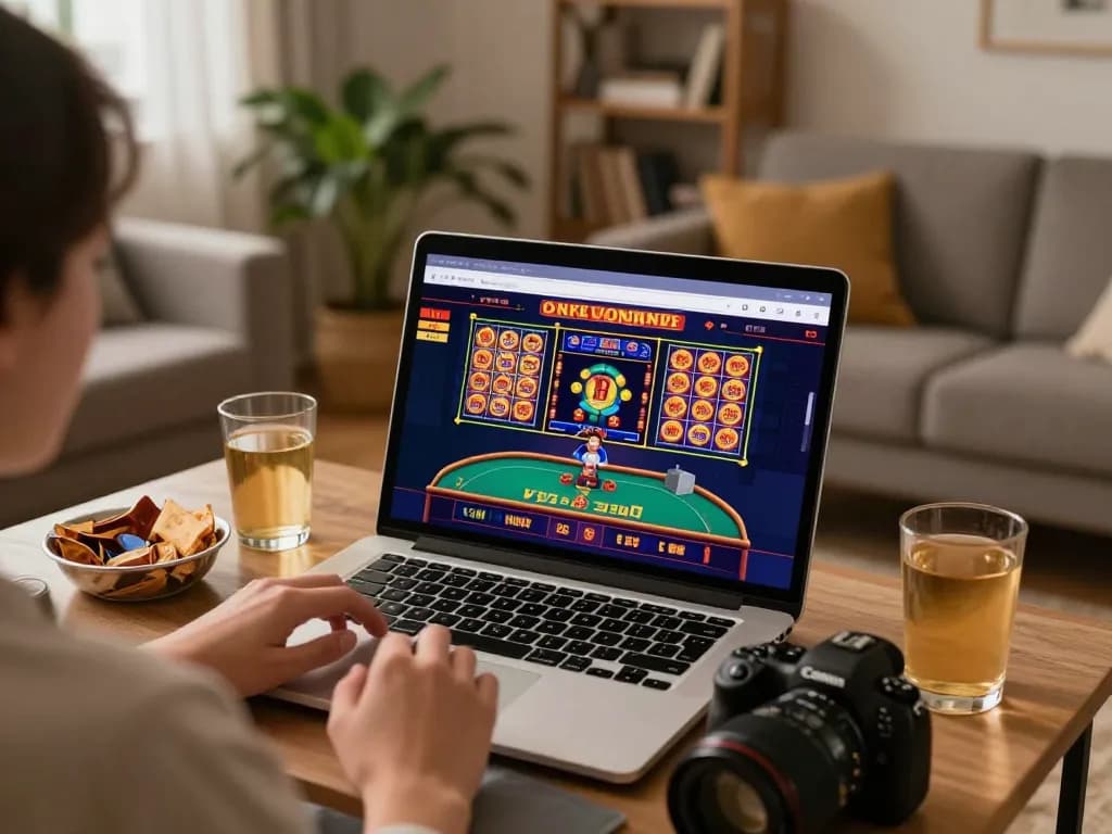 Engaging in online gaming at home, using go8 đăng nhập to place bets with excitement and comfort.