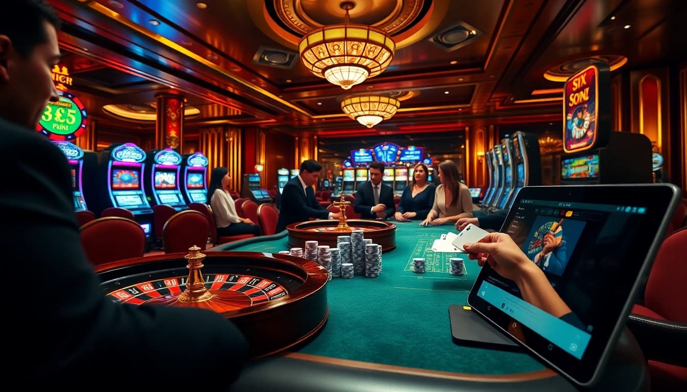Experience luxury gambling at https://b52.za.com/ with vibrant poker action and exciting roulette.
