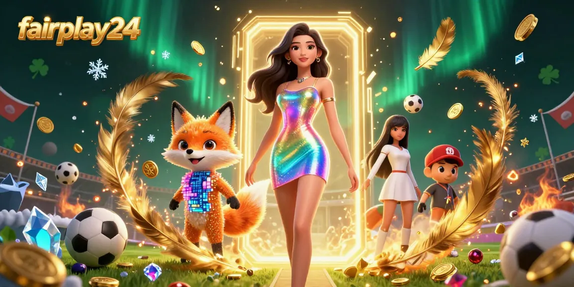Experience the thrill of fairplay24 sports betting with vibrant characters and dynamic elements.