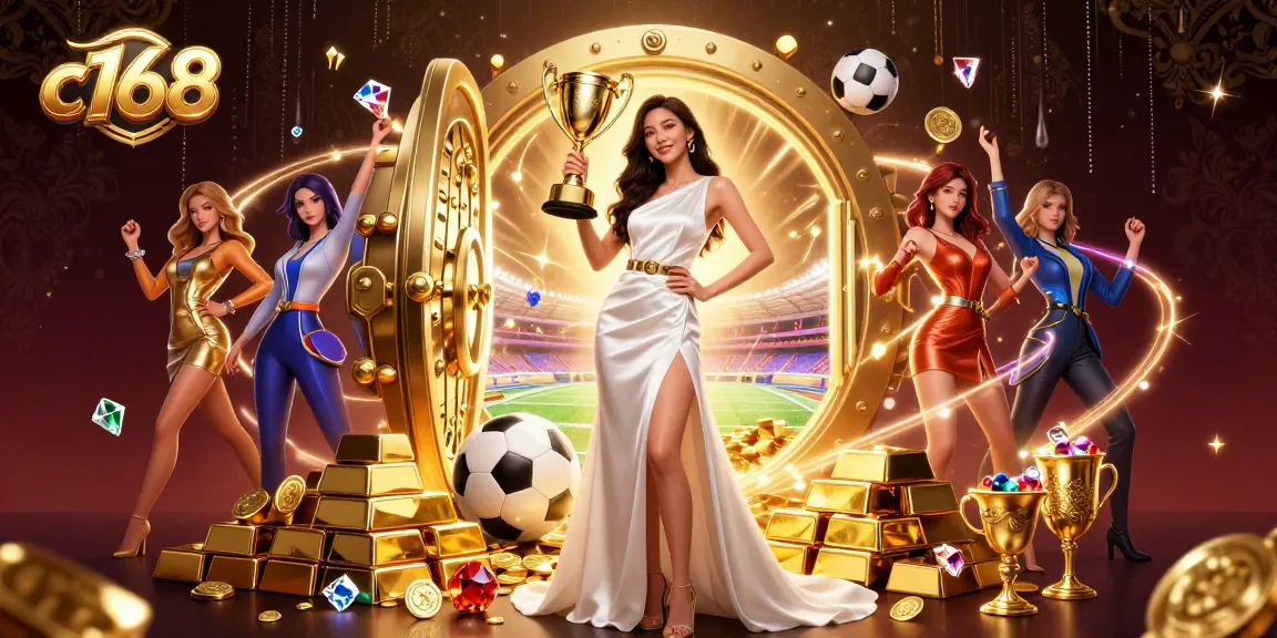 C168 offers immersive gaming experiences where players can engage in dazzling casino activities and sports betting adventures.