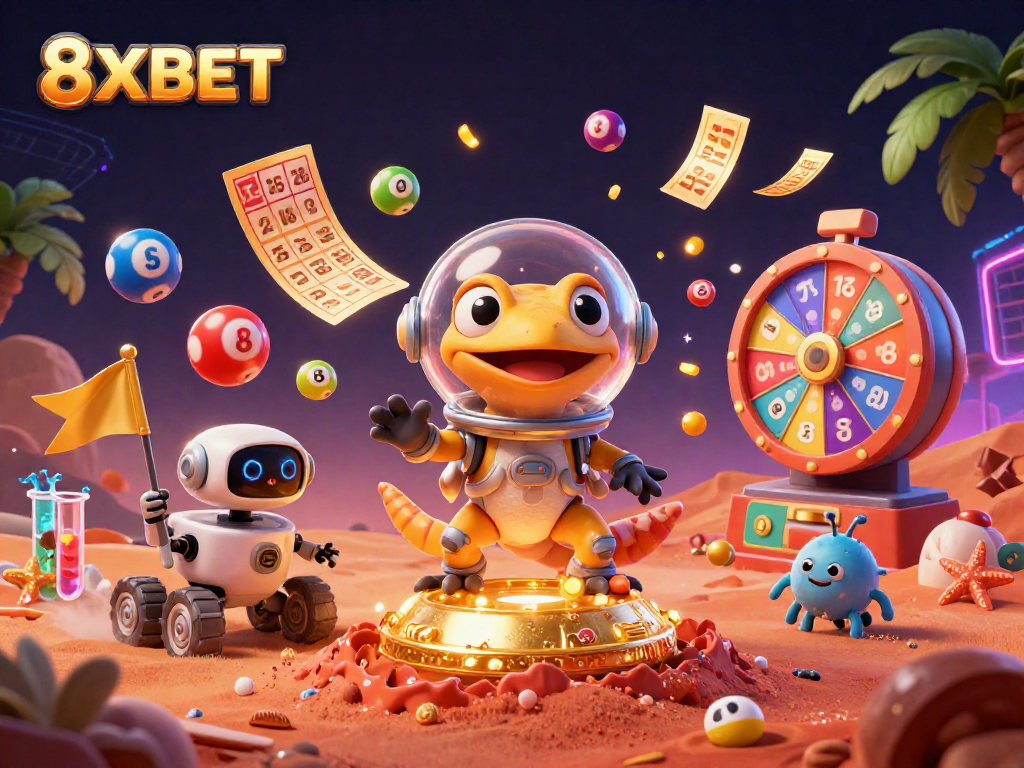 Experience the excitement of 8XBET with unique cosmic casino games and vibrant visuals.