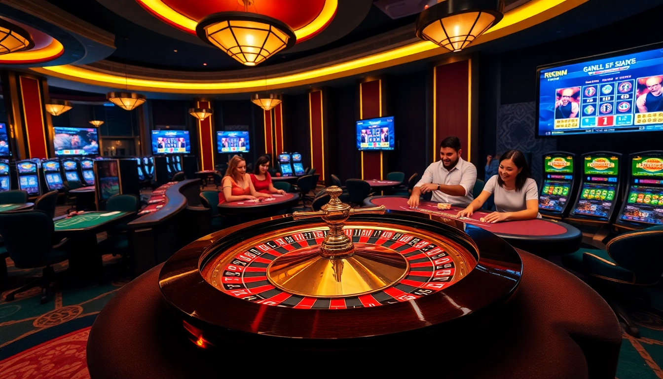 Experience the thrill of gambling at https://rikvip11.xyz/ with luxurious casino tables and engaging players.