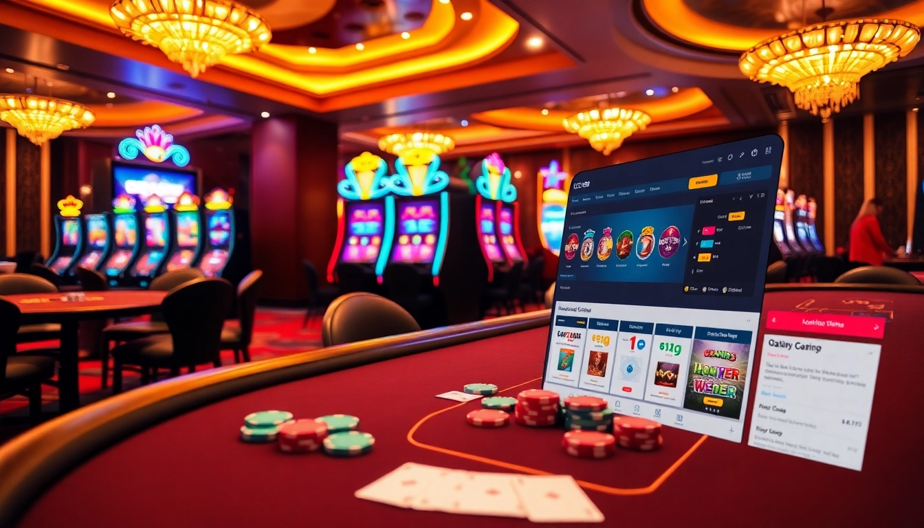Experience thrilling gameplay at lc88 com with vibrant poker tables and exciting slot machines.