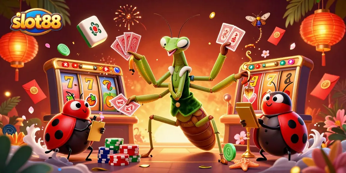 Mainkan slot88 dan raih kemenangan besar dalam ilustrasi kasino yang penuh warna ini.