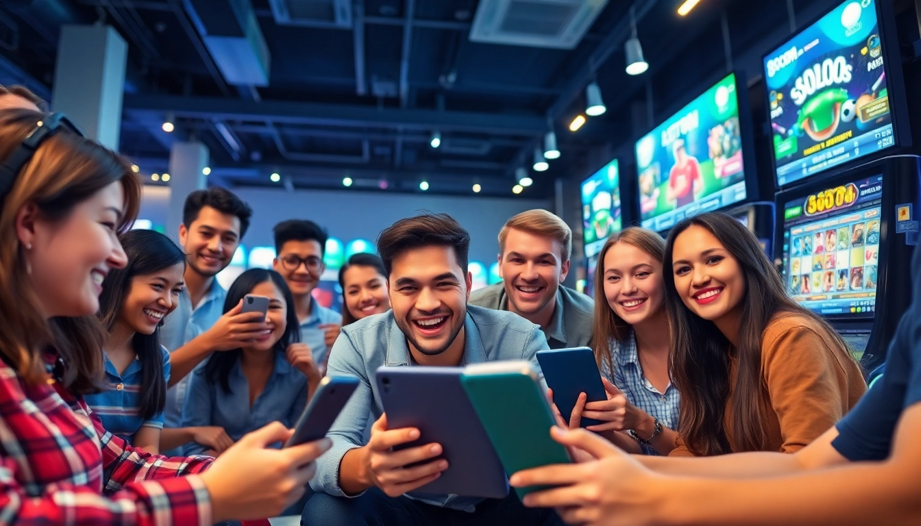 8scom players enjoying a thrilling online betting experience with vibrant digital interfaces.