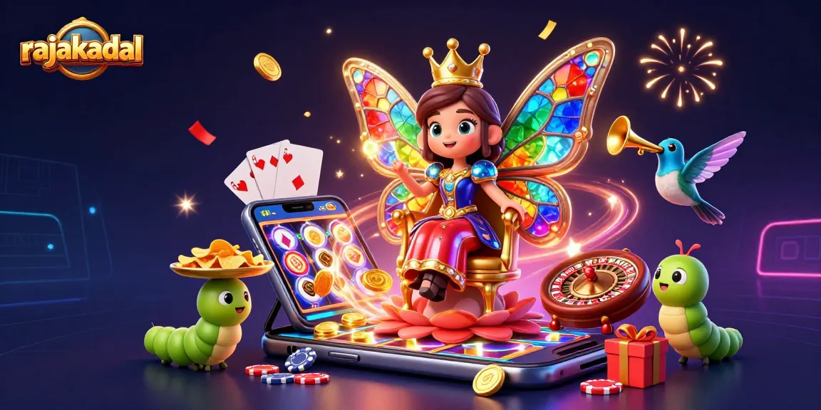 Fitur rajakadal yang luar biasa dengan slot game dan berbagai elemen permainan menggembirakan.
