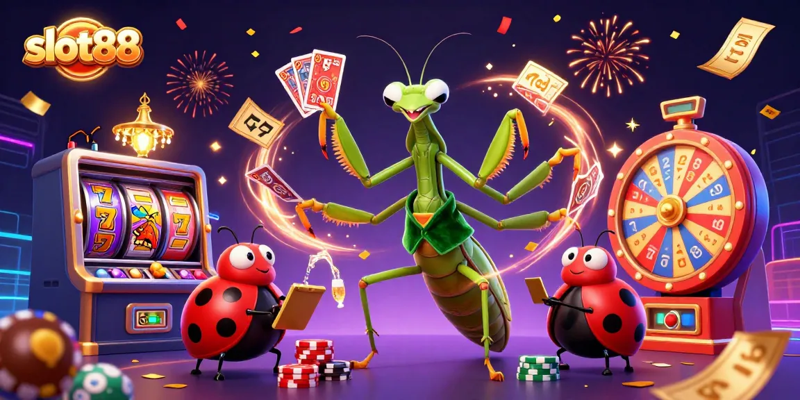 Slot88 menghadirkan suasana kasino dengan makhluk 3D dan elemen perjudian yang bersemangat.