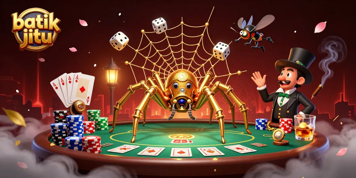 Gambarlah batik jitu menggunakan permainan poker dengan elemen kasino yang memukau.
