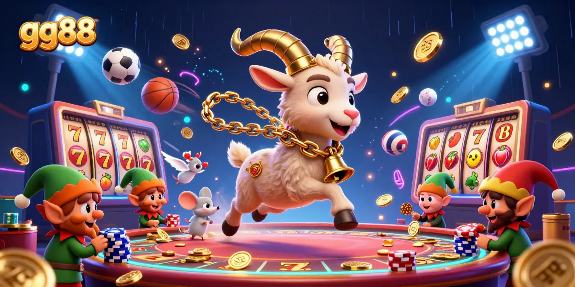 Engage in thrilling wins at gg88 with festive casino scenes filled with vibrant game elements.