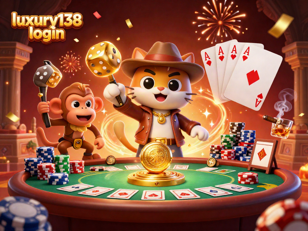 Periksa luxury138 login dalam ilustrasi fantastis saat menjelajahi artefak kasino emas.