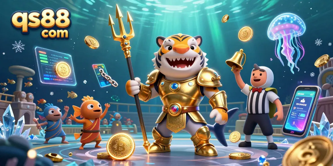 Immerse in qs88 com's exciting gaming world with a lively underwater scene showcasing thrilling action.