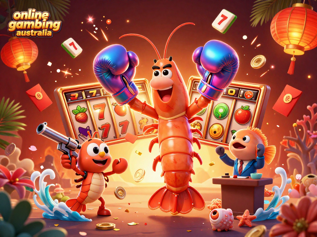 Experience thrilling action of online gambling australia with dynamic slot visuals and engaging characters.
