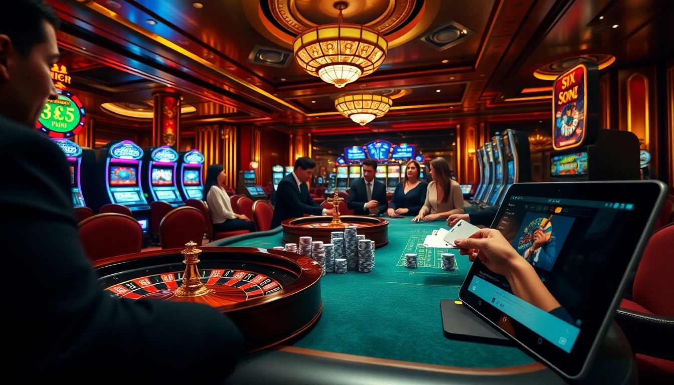 Experience luxury gambling at https://b52.za.com/ with vibrant poker action and exciting roulette.