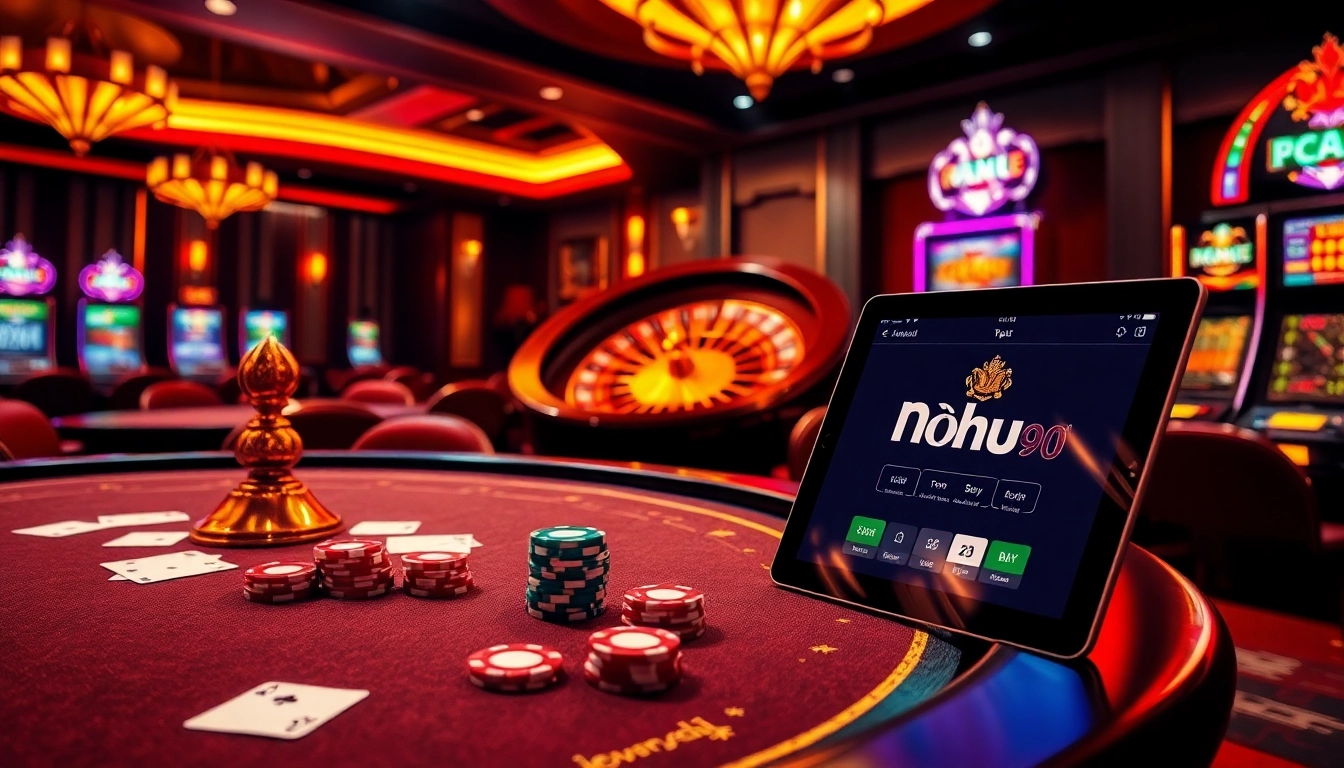 Engage in thrilling gameplay at nohu90 com, a premier destination for online betting and gaming.
