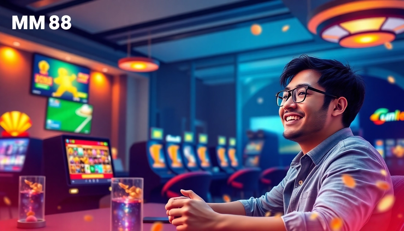 MM88 nhà cái showcasing a dynamic online gambling experience with engaging games and user-friendly interface.