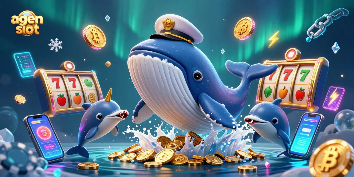 Menangkan jackpot dengan agen slot sambil menikmati slot mesin dan simbol beruntung di lautan koin!