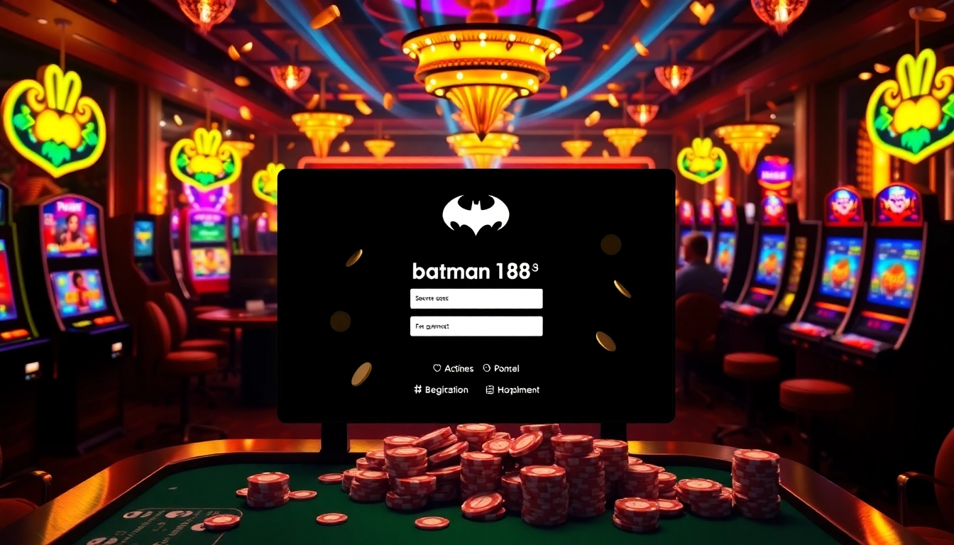 Engage with the batman138 login for premium gaming excitement at a luxurious online casino.