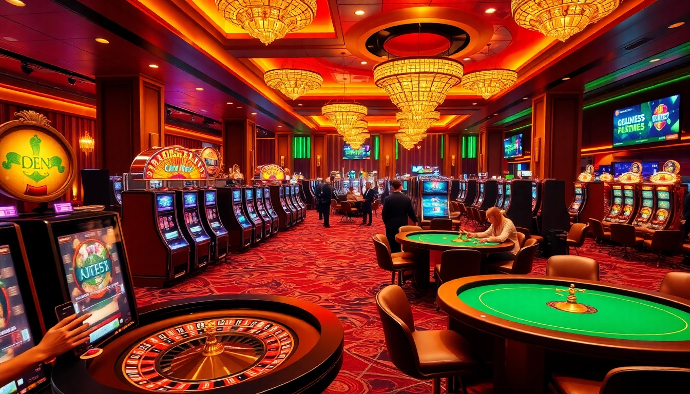 Experience the thrill of game go8 with vibrant casino tables and players engaged in high-stakes action.