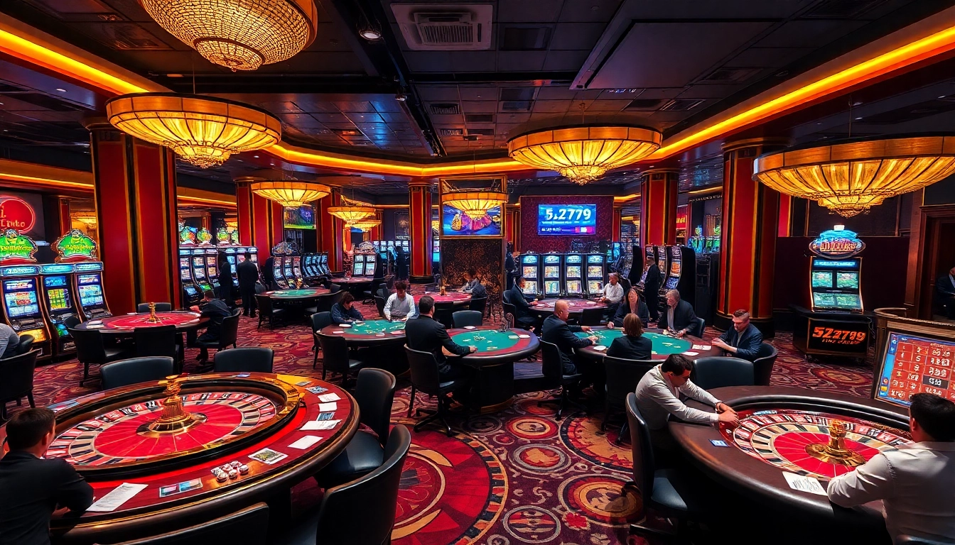 Experience high-stakes gambling at 5Z7779 with exciting poker games and roulette.